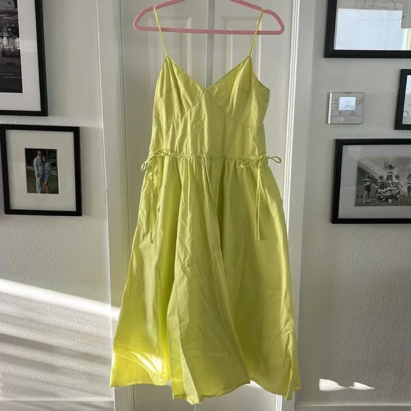 Jason Wu x RTR Yellow Midi Dress