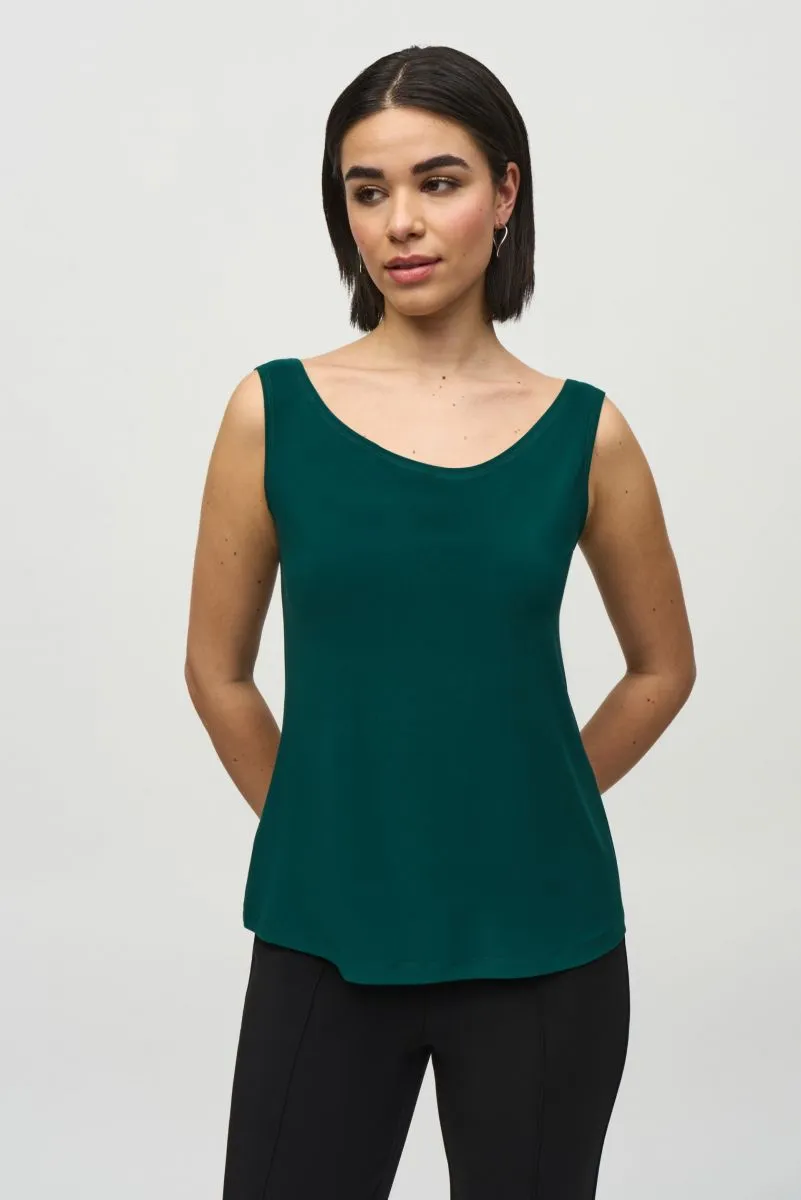 Joseph Ribkoff Rhinestone Mesh 2-Piece Top 244170