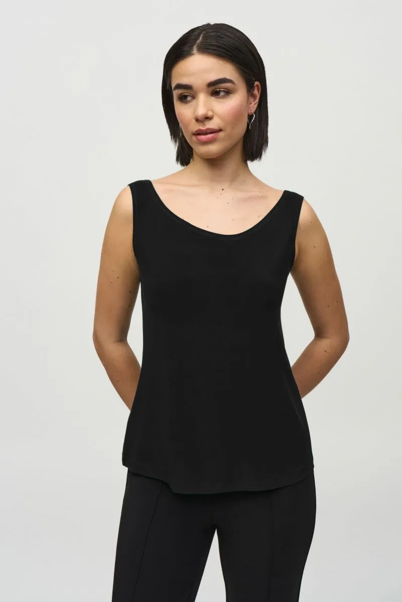 Joseph Ribkoff Rhinestone Mesh 2-Piece Top 244170