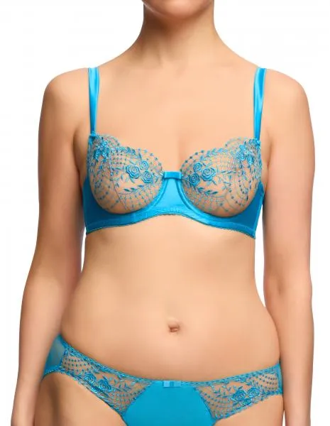 Julie's Roses Underwire Bra - Butterfly Blue -