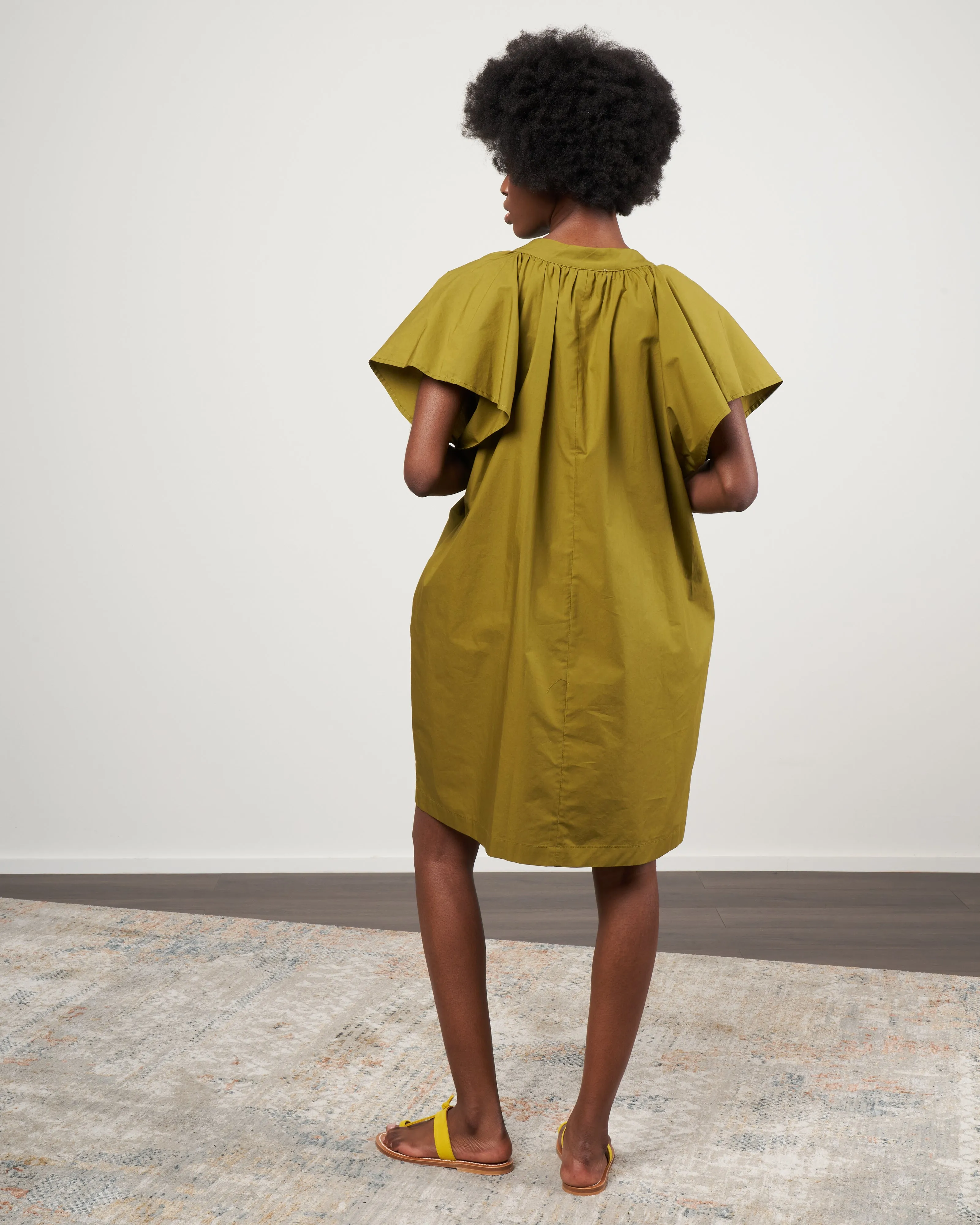 key west dress - verde