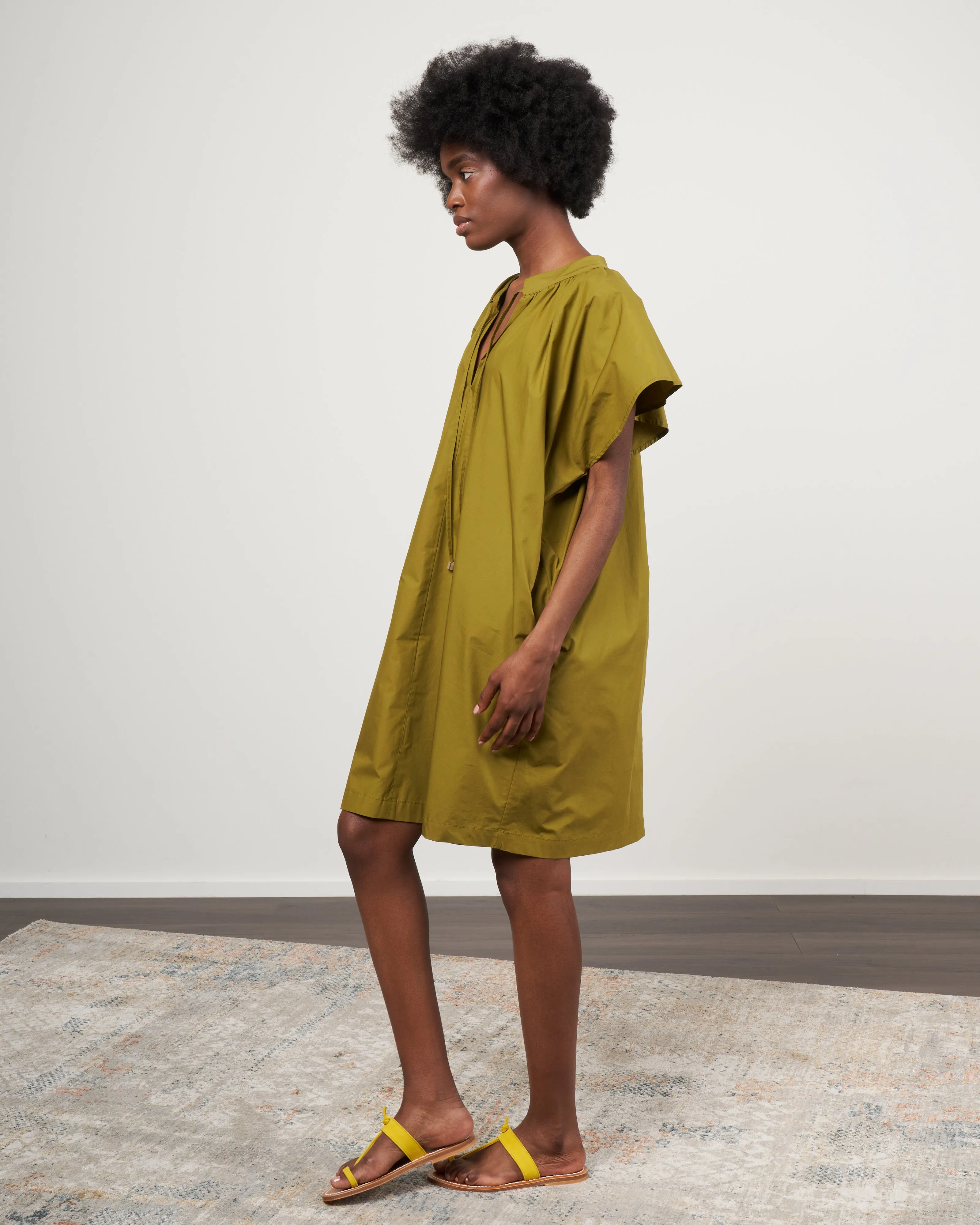 key west dress - verde