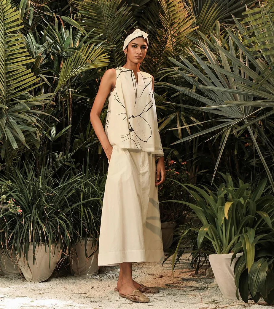 Khara Kapas   -   Set- Skirt   Top Together We Shine Set- Skirt   Top Together We Shine - Another Day in Paradise