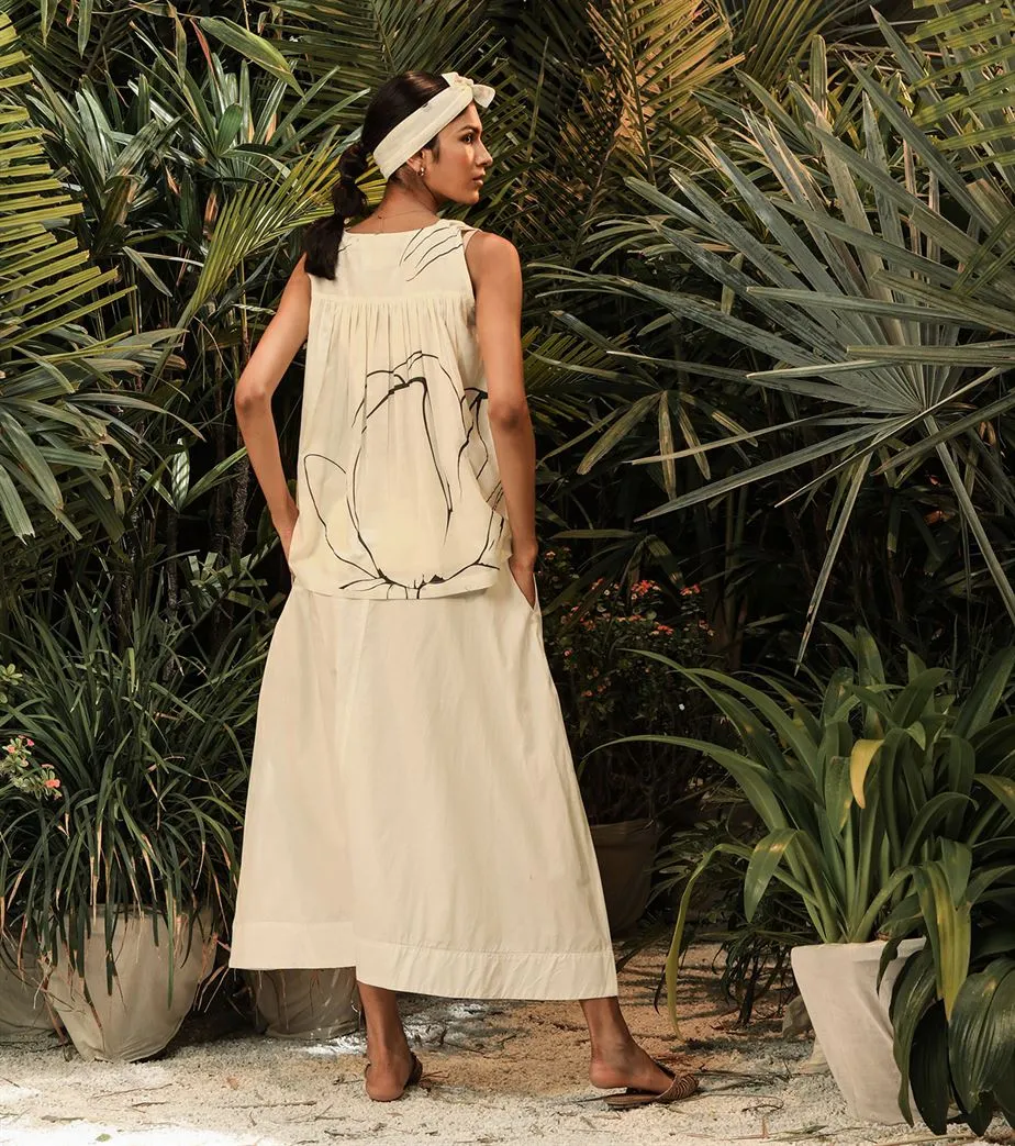 Khara Kapas   -   Set- Skirt   Top Together We Shine Set- Skirt   Top Together We Shine - Another Day in Paradise