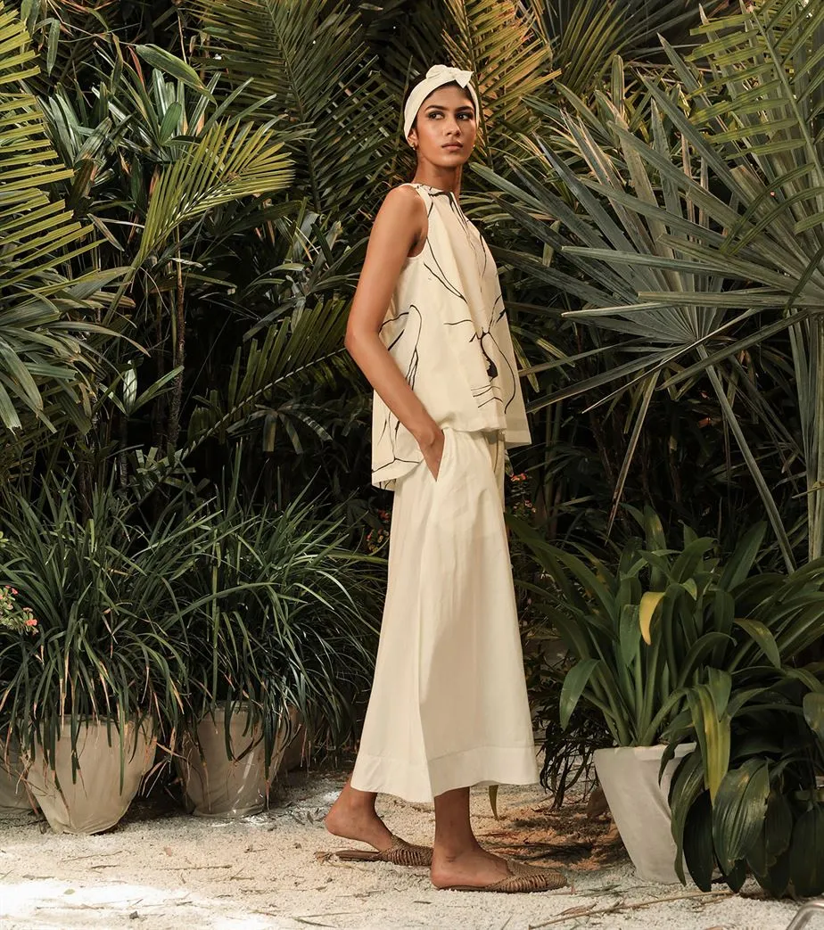 Khara Kapas   -   Set- Skirt   Top Together We Shine Set- Skirt   Top Together We Shine - Another Day in Paradise