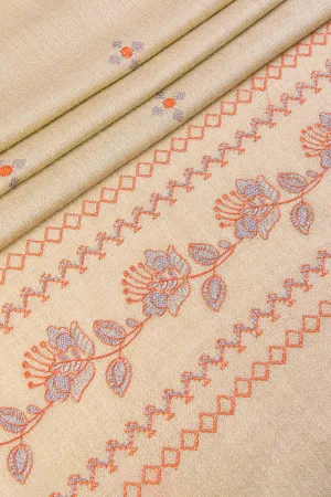 KHAS STORES - Embroidered Shawl-7 Skin