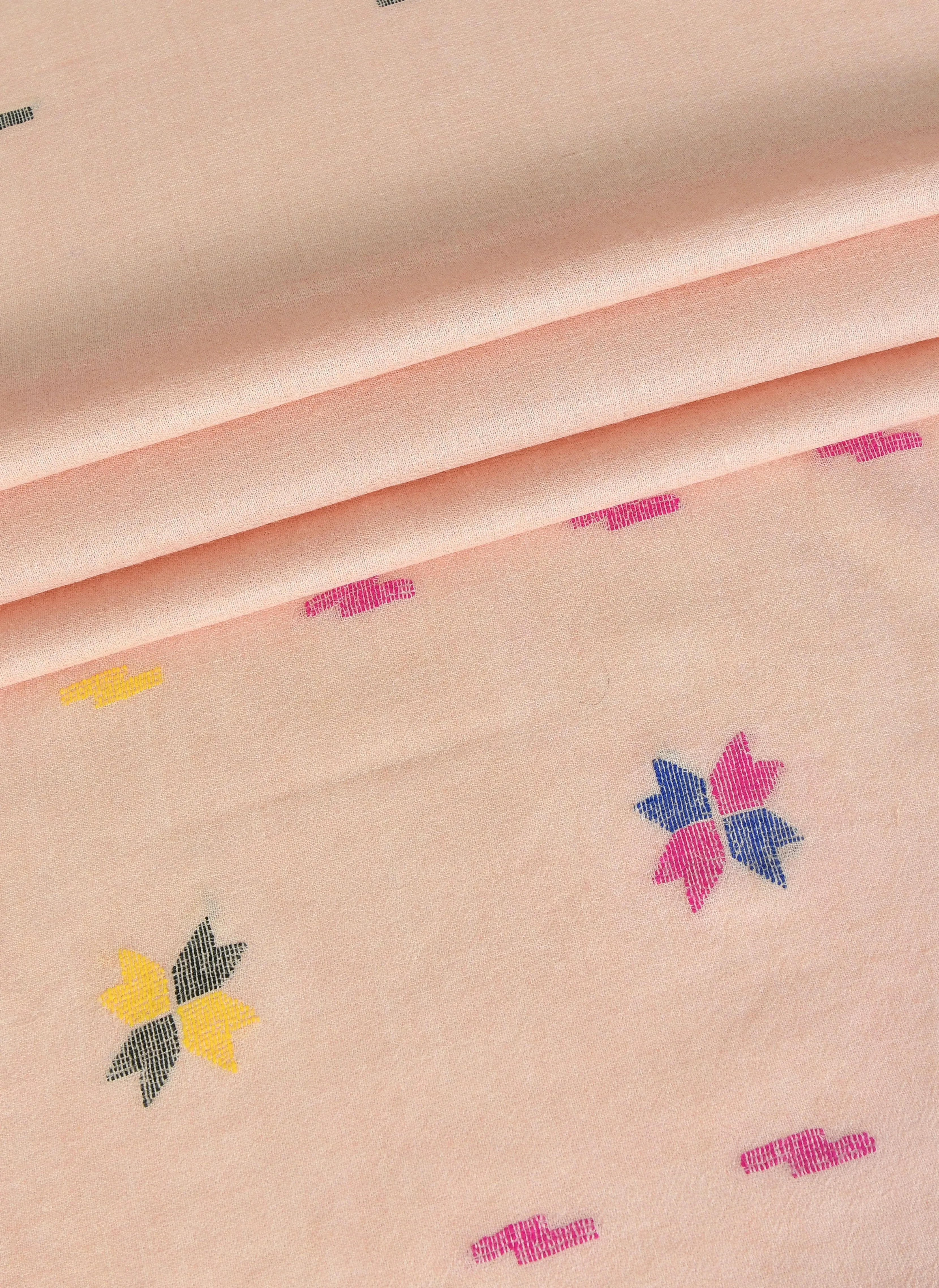 KHAS STORES - Khaddi Embroidered Shawl-4 Pink