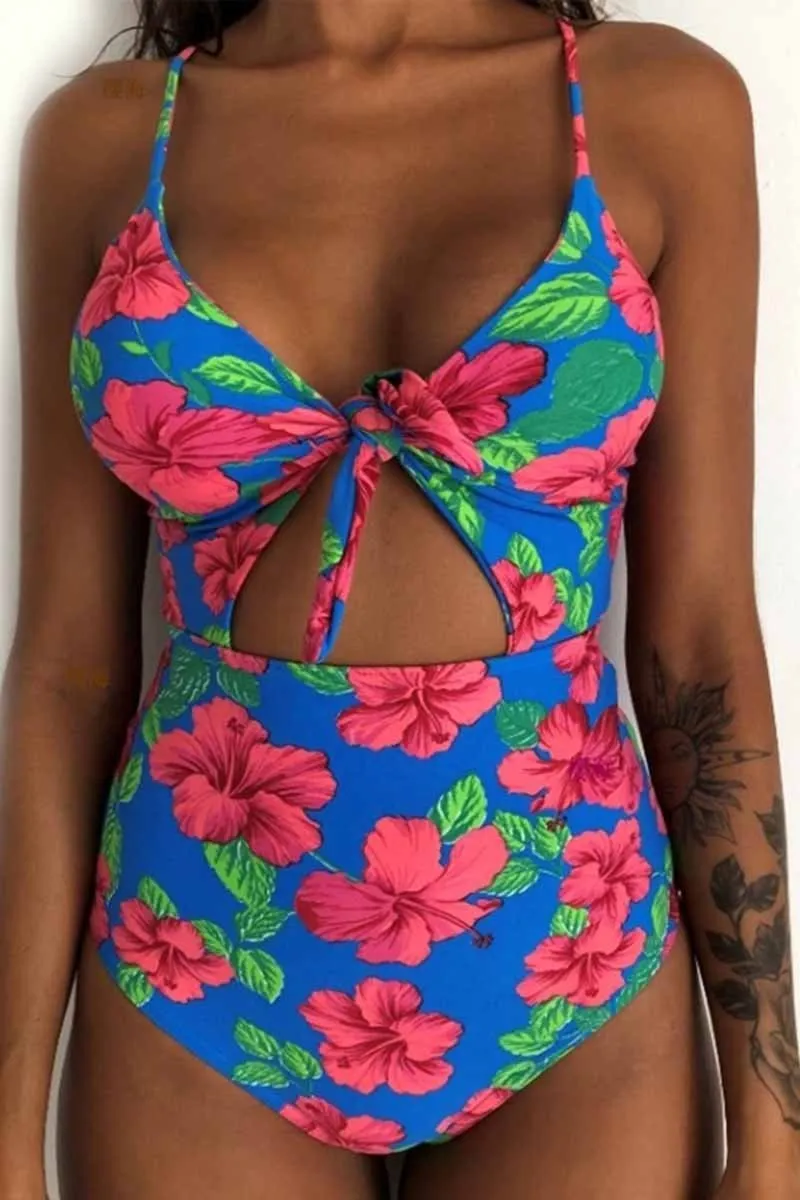 Knot One-piece Swimwear( 2 colors)