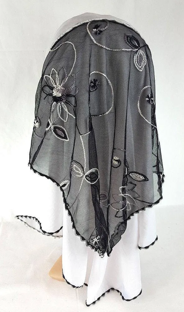 Lace Crystal Hemp Muslim Girl Amira Hijab Islamic Scarf Shawls Perfect Teenagers