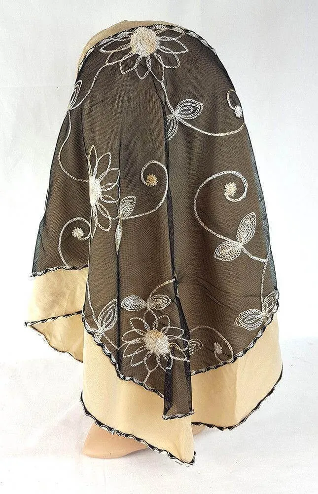 Lace Crystal Hemp Muslim Girl Amira Hijab Islamic Scarf Shawls Perfect Teenagers