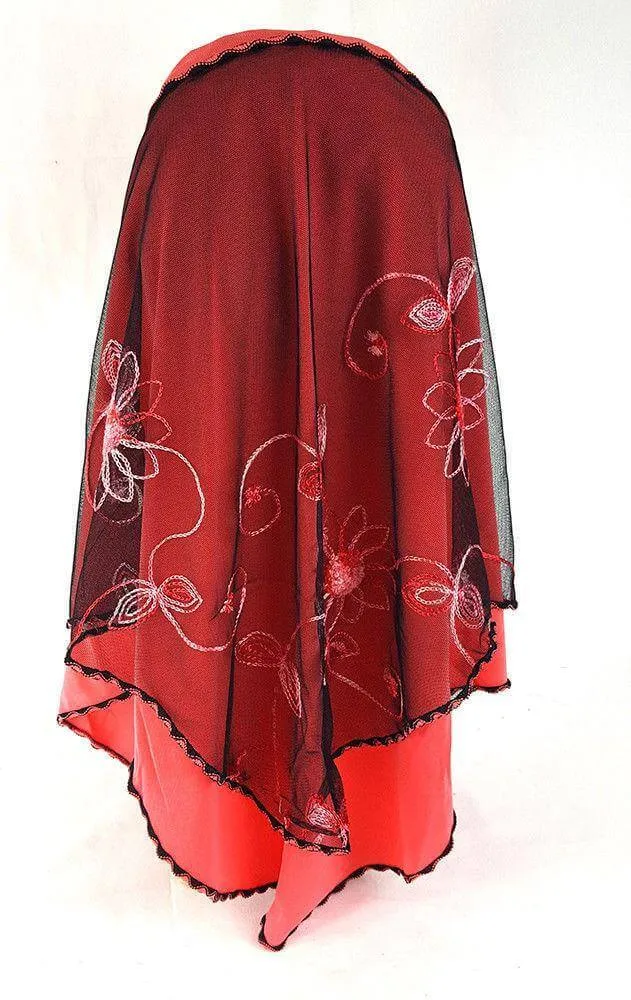 Lace Crystal Hemp Muslim Girl Amira Hijab Islamic Scarf Shawls Perfect Teenagers