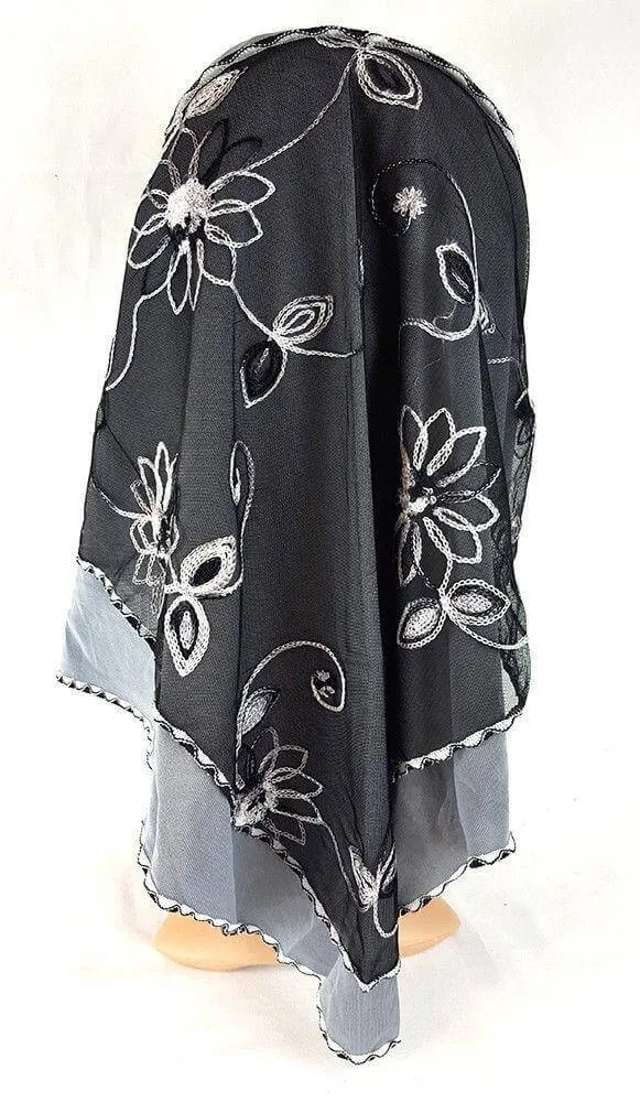 Lace Crystal Hemp Muslim Girl Amira Hijab Islamic Scarf Shawls Perfect Teenagers