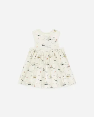 Layla Dress - Anchors