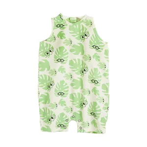 Leaf Vest Playsuit - retired