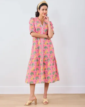 Leopard Mirage Brunch Dress