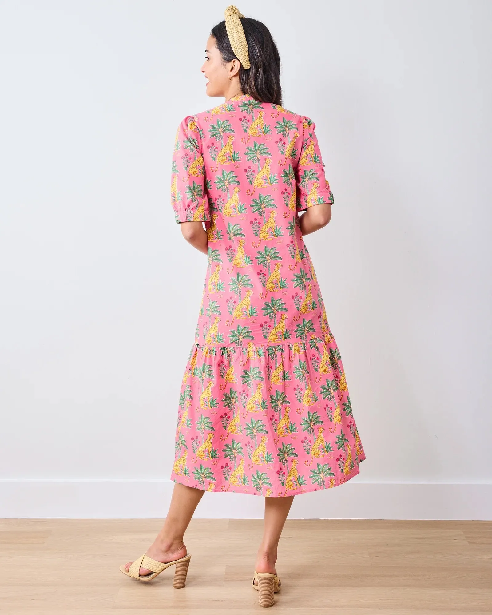 Leopard Mirage Brunch Dress