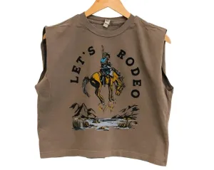 Let's Rodeo Muscle Tee
