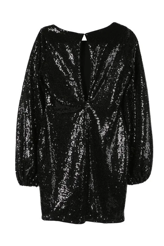 Lilou Sequin mini dress
