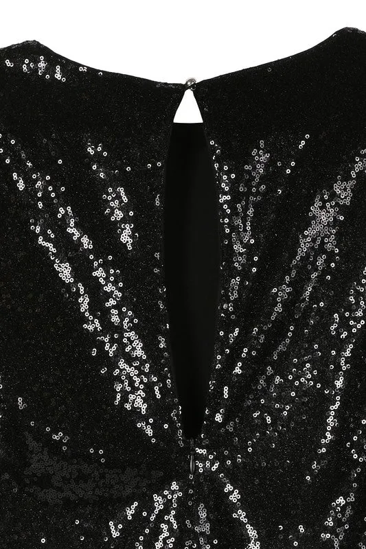 Lilou Sequin mini dress