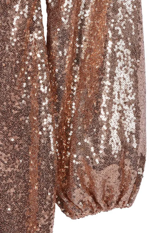 Lilou Sequin mini dress