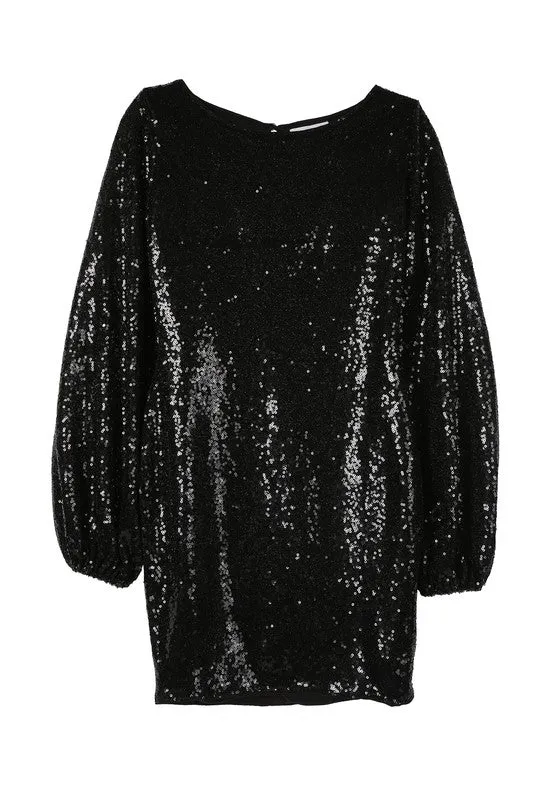 Lilou Sequin mini dress