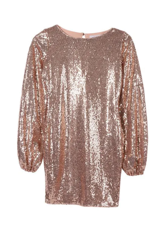 Lilou Sequin mini dress