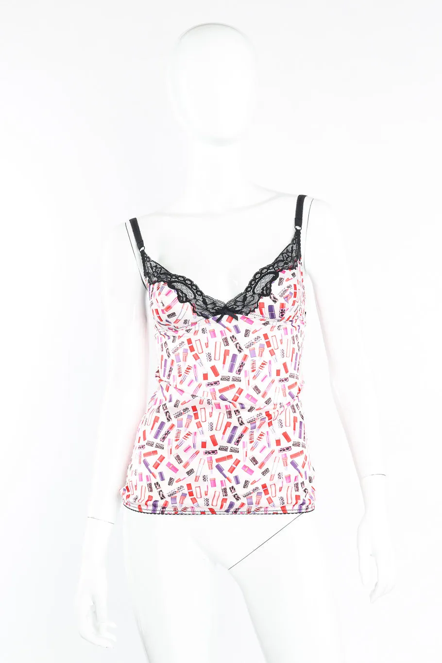 Lipstick Print Camisole