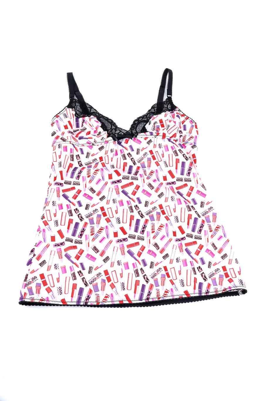 Lipstick Print Camisole
