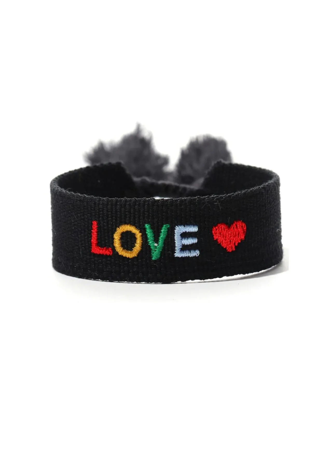 LOVE FRIENDSHIP BRACELET BLACK