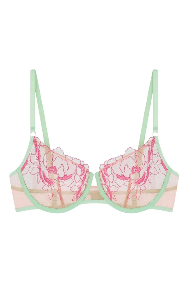 Lucille Embroidery Underwire Bra