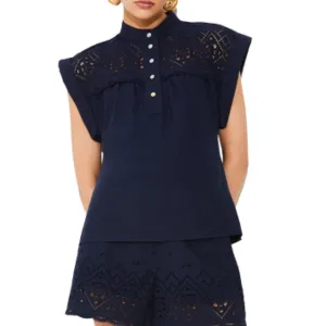 Ludy Blouse Bleu Nuit