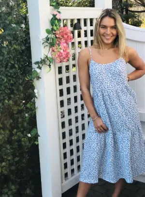 LUSH SOFT SPAGHETTI STRAP MIDI