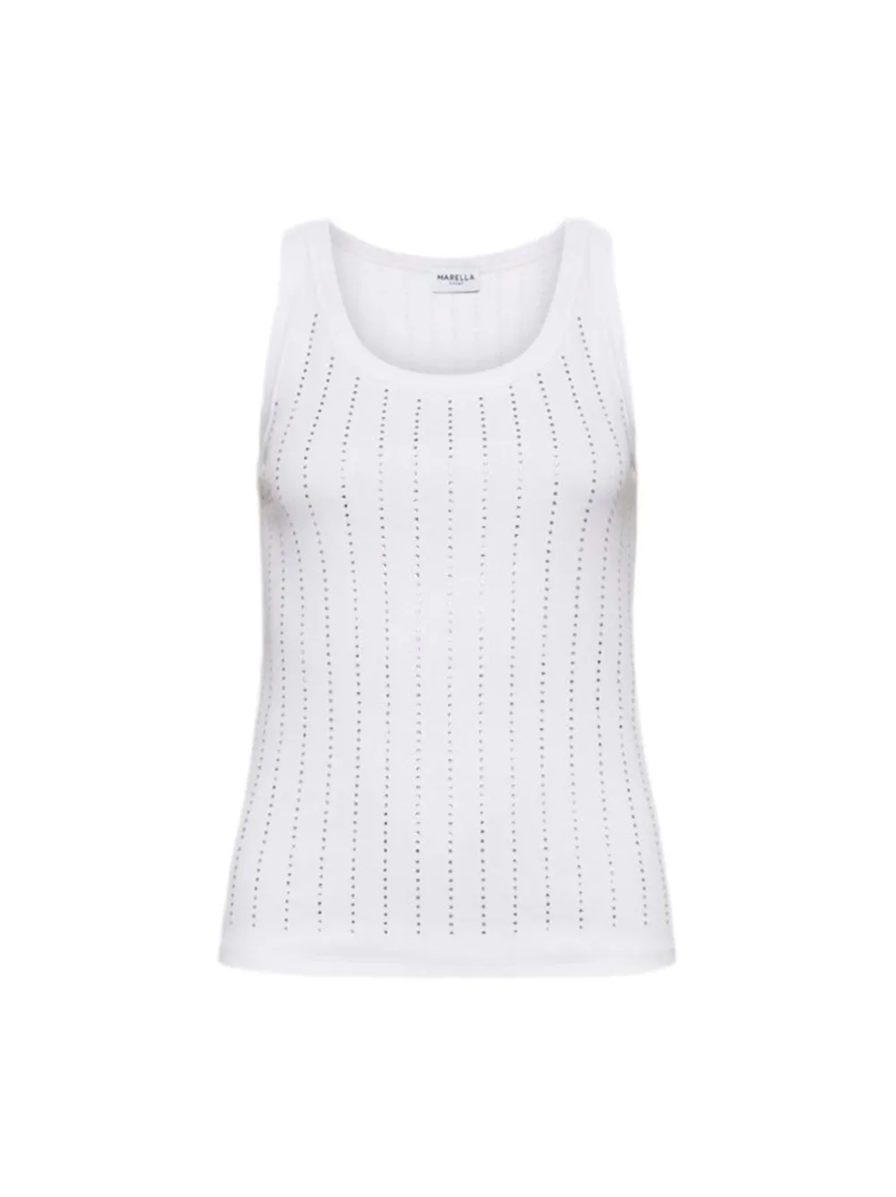 Marella Sonni Tank in Optical White