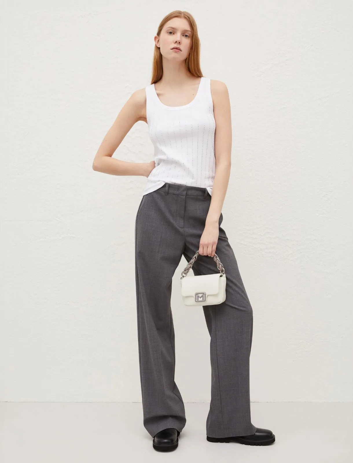 Marella Sonni Tank in Optical White