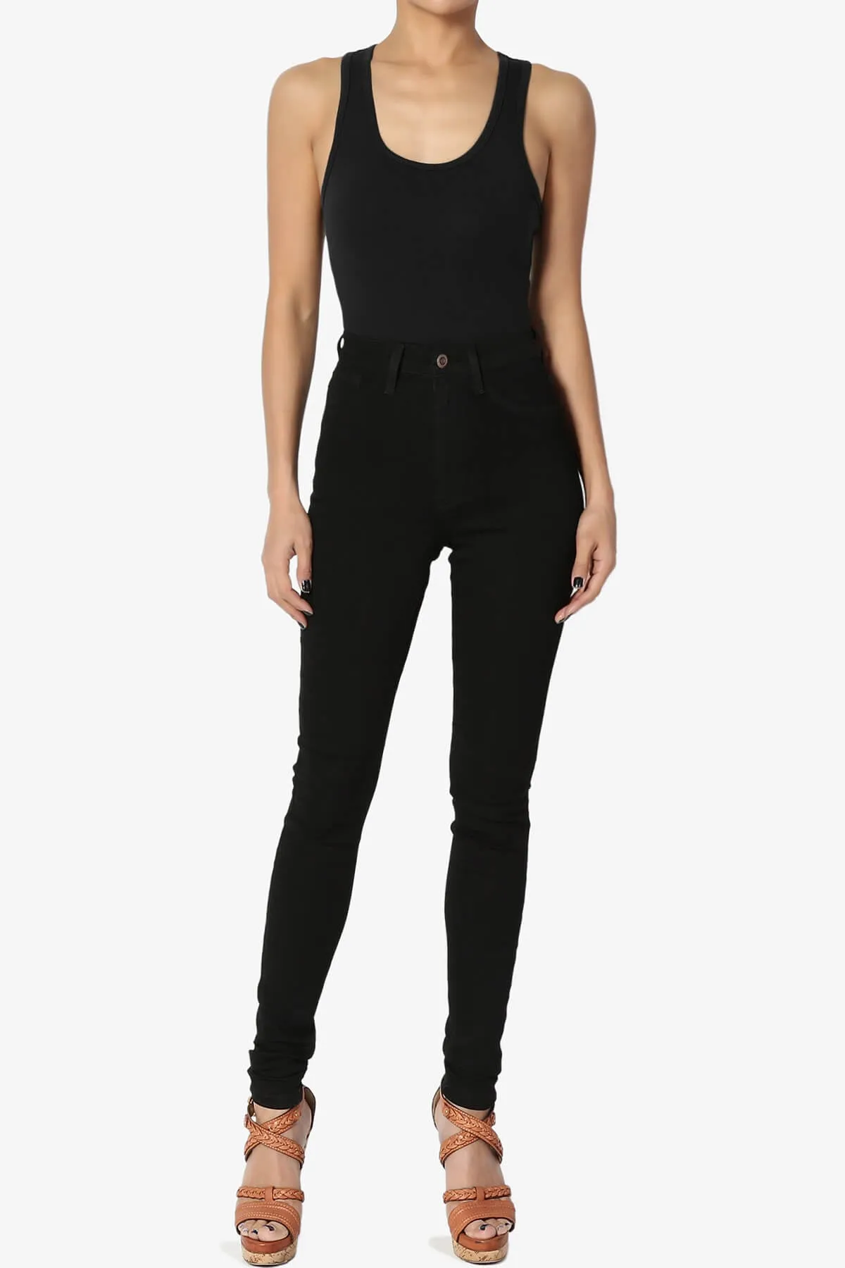 Maya Scoop Neck Tank Bodysuit