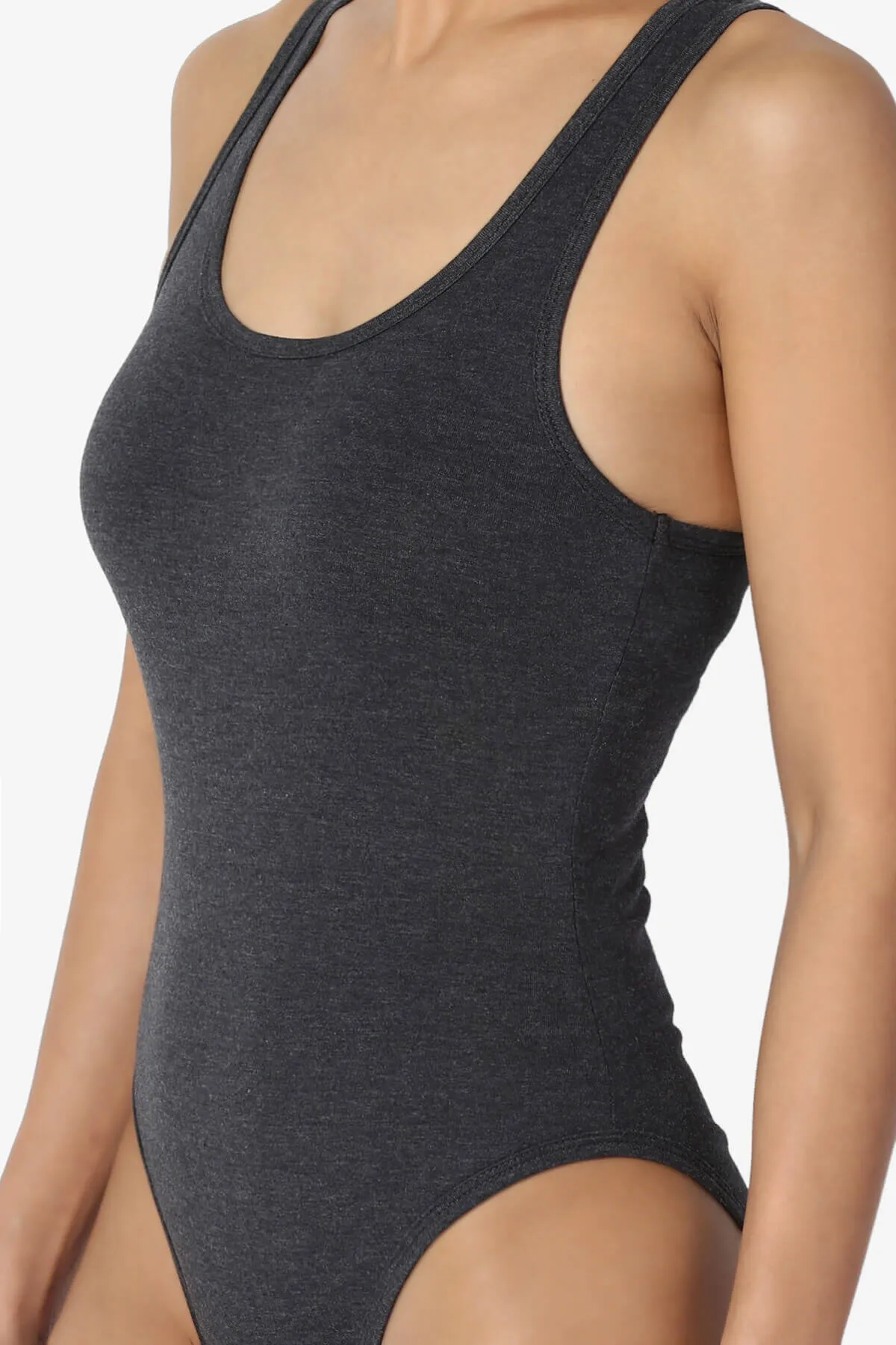 Maya Scoop Neck Tank Bodysuit