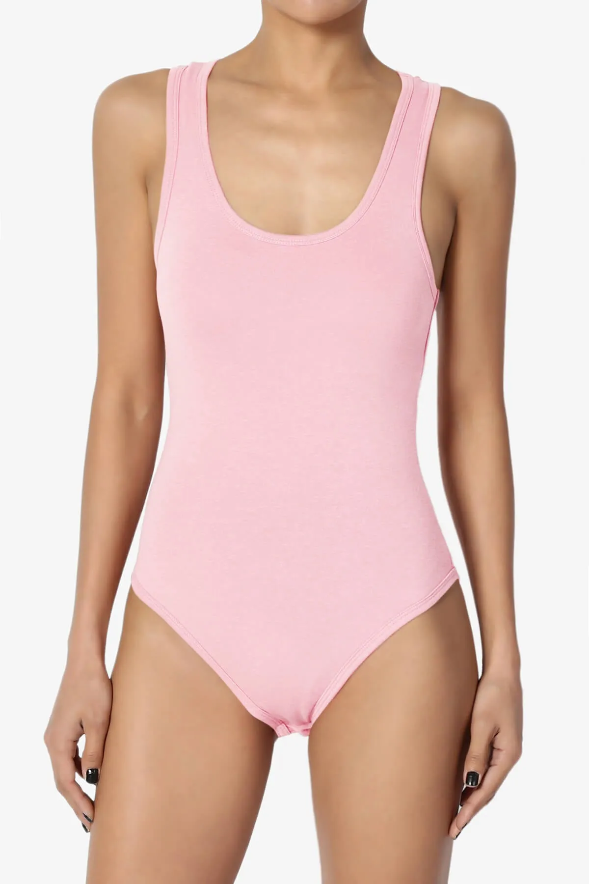 Maya Scoop Neck Tank Bodysuit