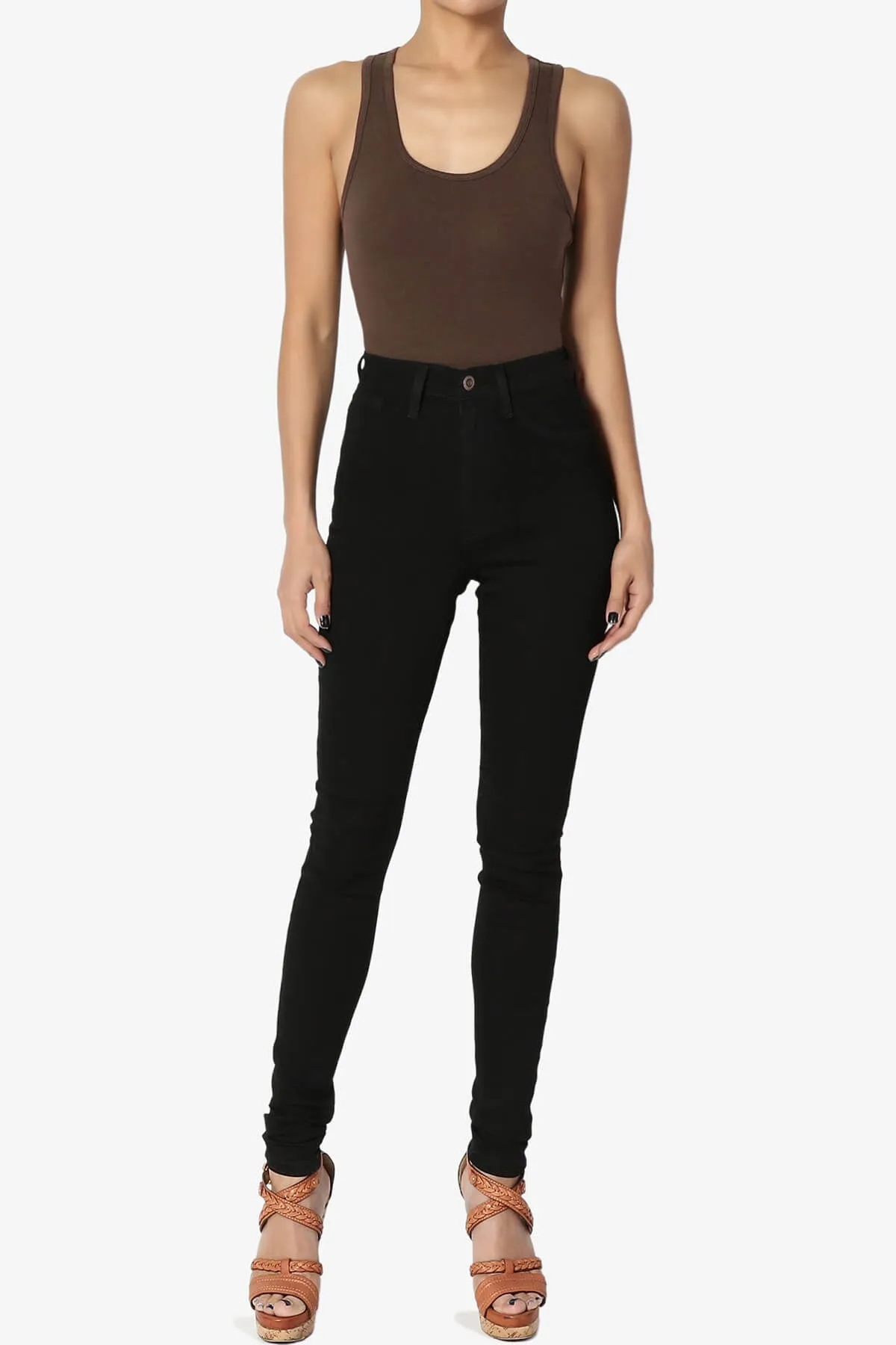 Maya Scoop Neck Tank Bodysuit