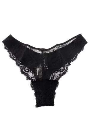 MELODY Black Lace String