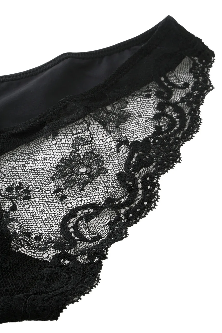 MELODY Black Lace String