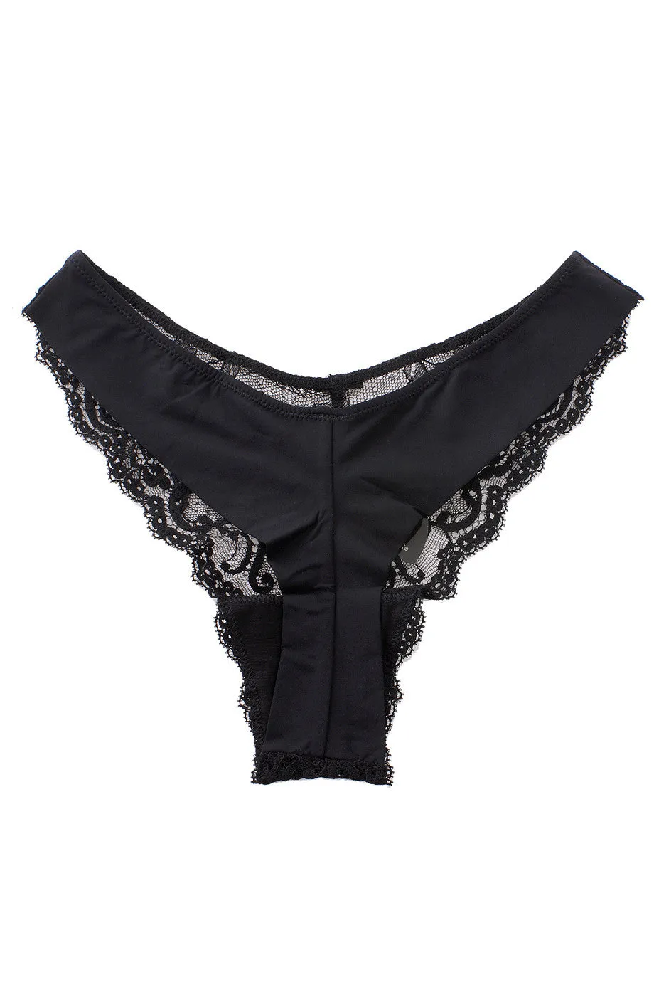 MELODY Black Lace String