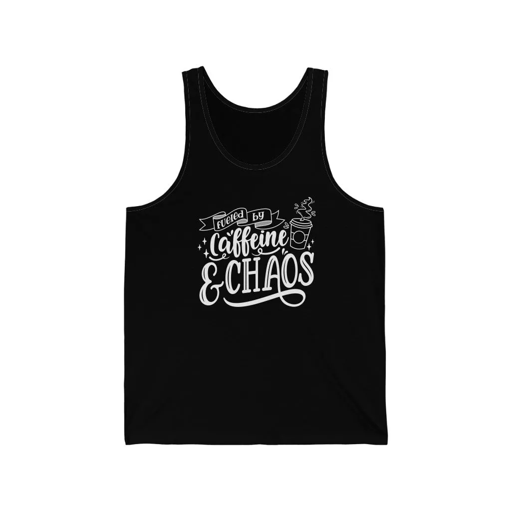 Men's Caffeine & Chaos Jersey Tank