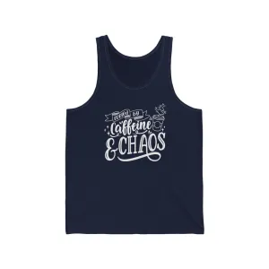 Men's Caffeine & Chaos Jersey Tank