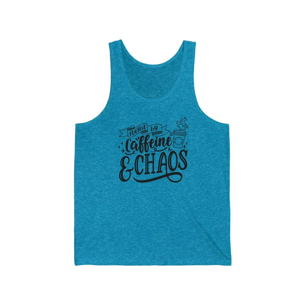 Men's Caffeine & Chaos Jersey Tank