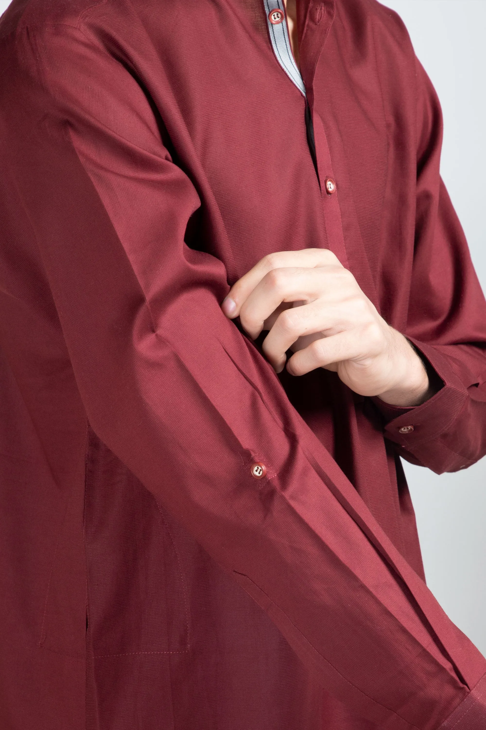 Merlot Cotton Kurta