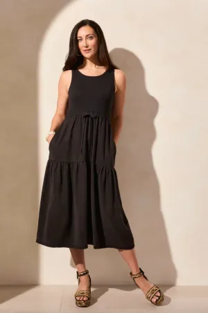 Midi Tank Dress w/ Bow Detail