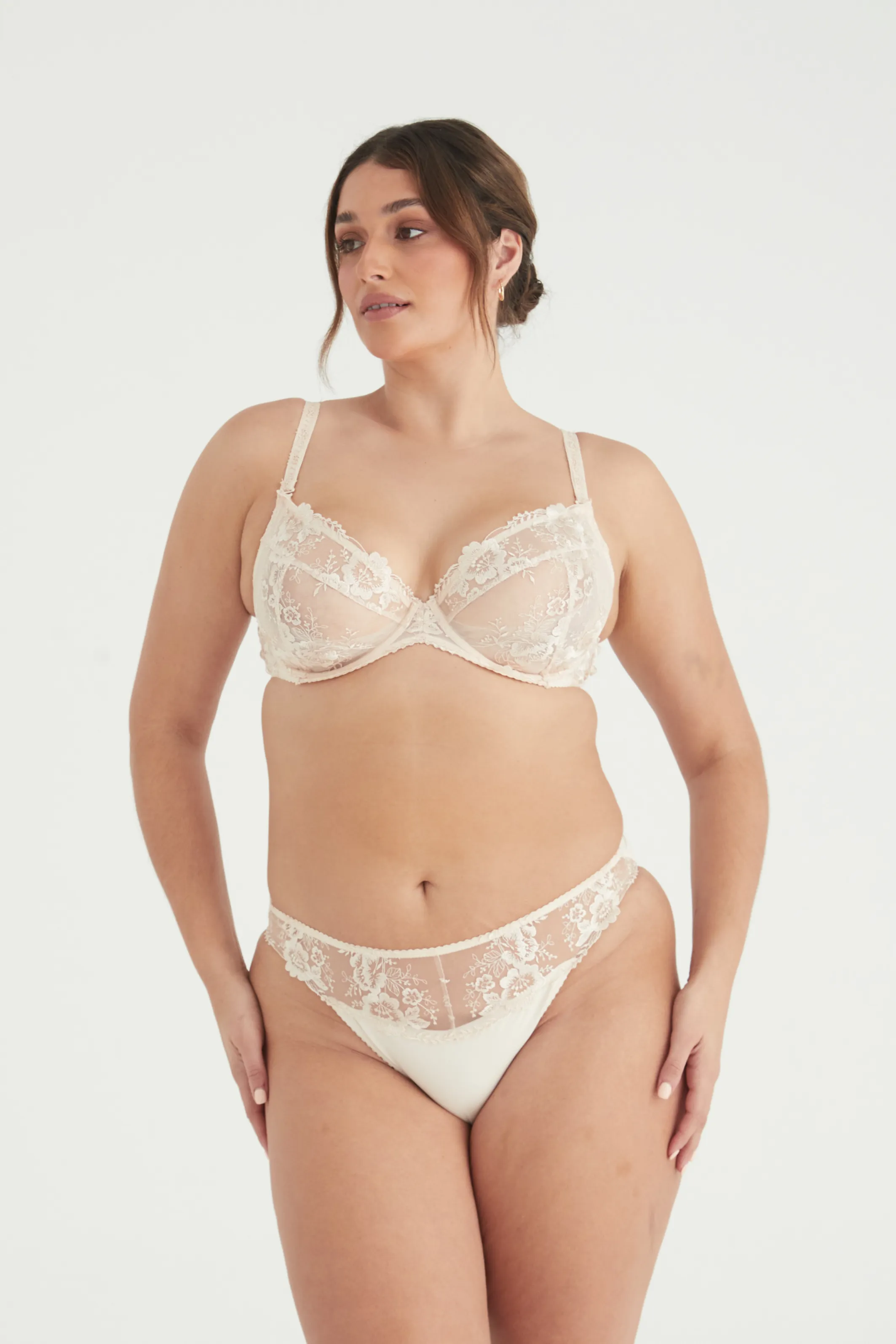 MILLIE BRIEF - SHEER PINK
