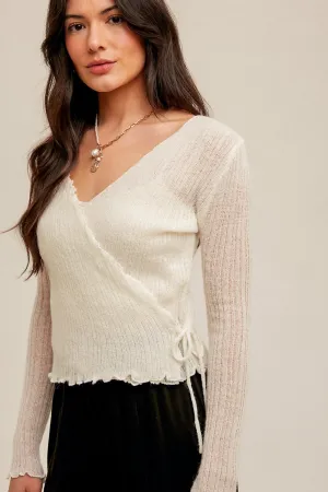 Millie Sheer Sweater