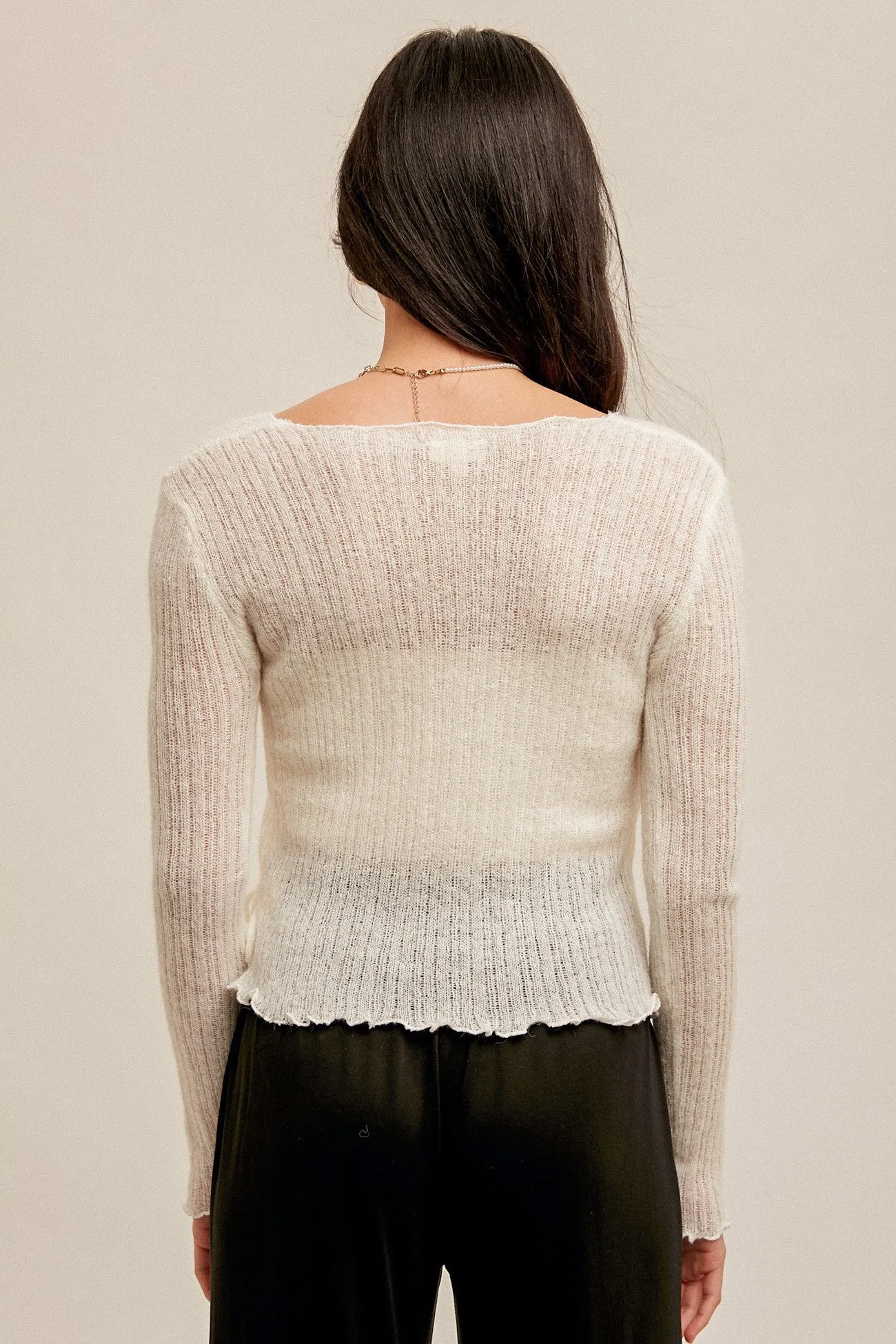 Millie Sheer Sweater