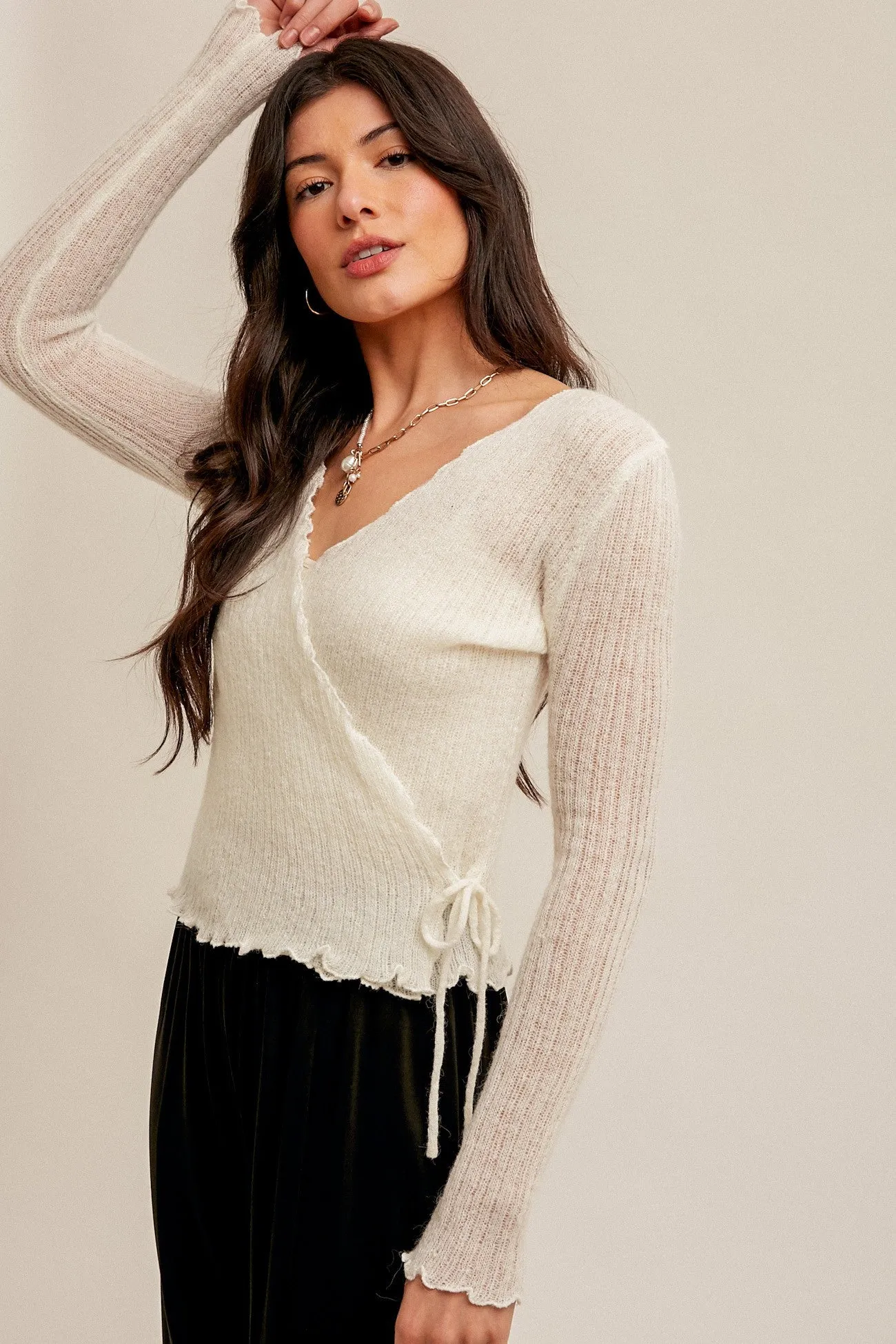 Millie Sheer Sweater
